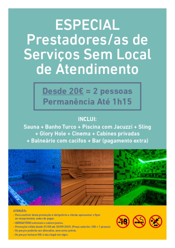 ENCONTROS DISCRETOS - Espaço Premium a Preço Único